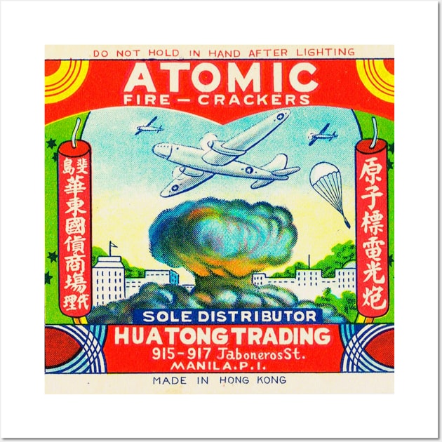 Atomic Vintage Hong Kong Firecrackers Wall Art by chilangopride